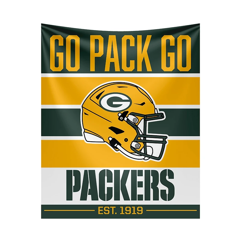 Imperial Green Bay Packers 51" x 60" Established Date Tapestry