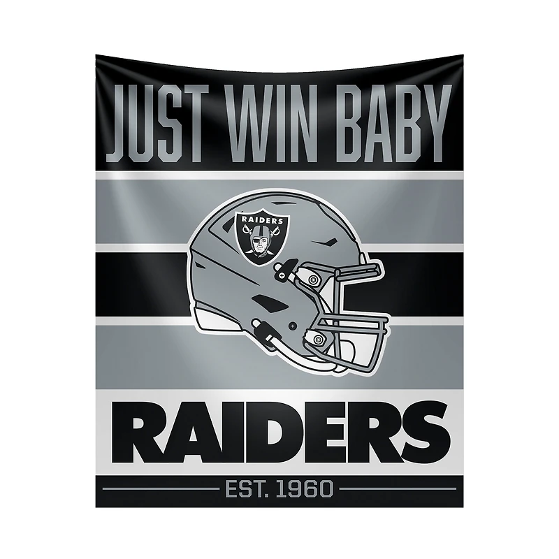Imperial Las Vegas Raiders 51" x 60" Established Date Tapestry