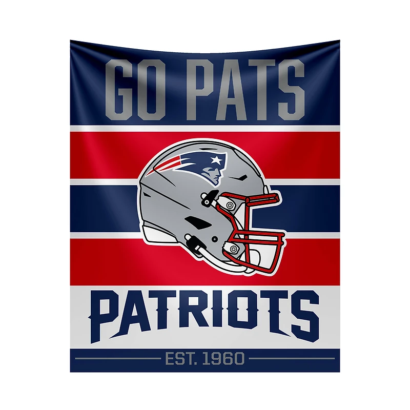 Imperial New England Patriots 51" x 60" Established Date Tapestry
