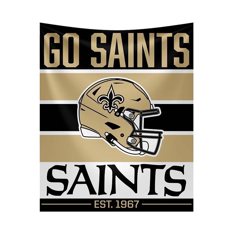 Imperial New Orleans Saints 51" x 60" Established Date Tapestry