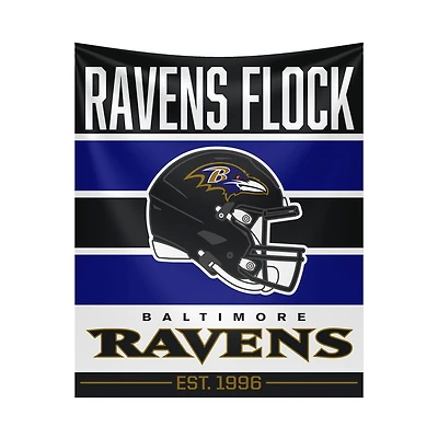 Imperial Baltimore Ravens 51" x 60" Established Date Tapestry