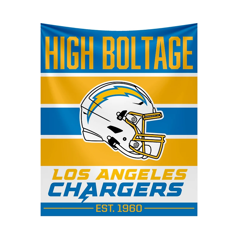 Imperial Los Angeles Chargers 51" x 60" Established Date Tapestry