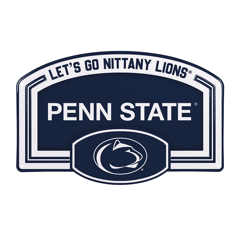 Penn State Nittany Lions 11" x 17" Embossed USA Steel Buckle Wall Sign