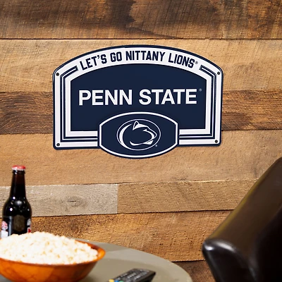 Penn State Nittany Lions 11" x 17" Embossed USA Steel Buckle Wall Sign