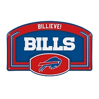 Buffalo Bills 11" x 17" Embossed USA Steel Buckle Wall Sign