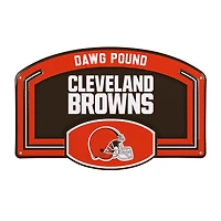 Cleveland Browns 11" x 17" Embossed USA Steel Buckle Wall Sign