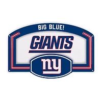 New York Giants 11" x 17" Embossed USA Steel Buckle Wall Sign