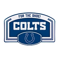 Indianapolis Colts 11" x 17" Embossed USA Steel Buckle Wall Sign