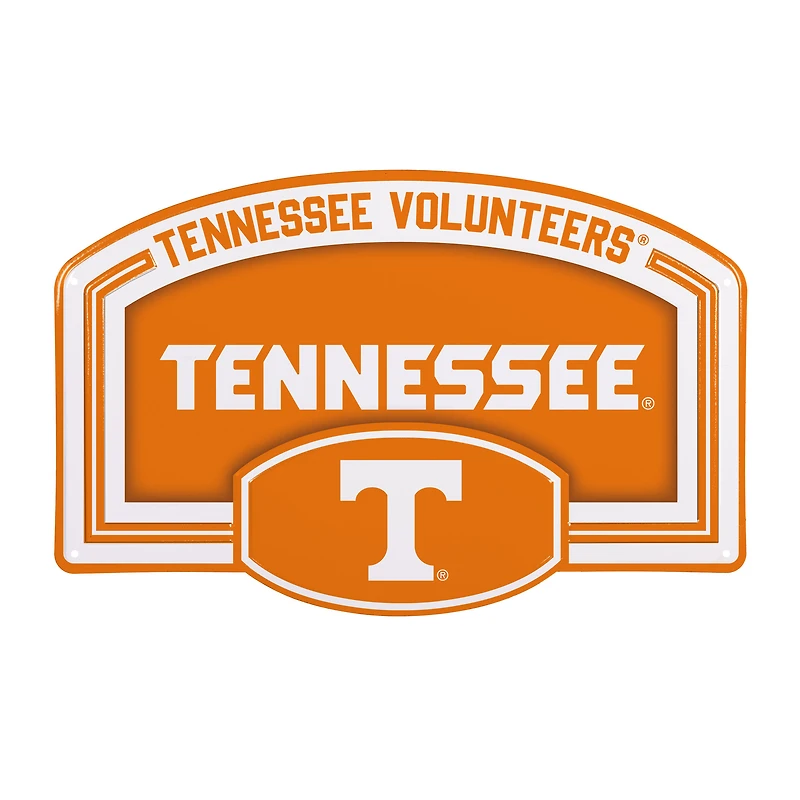Tennessee Volunteers 11" x 17" Embossed USA Steel Buckle Wall Sign
