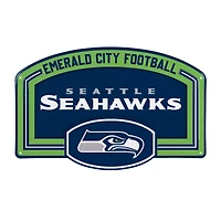 Seattle Seahawks 11" x 17" Embossed USA Steel Buckle Wall Sign