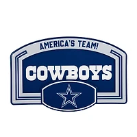 Dallas Cowboys 11" x 17" Embossed USA Steel Buckle Wall Sign