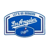 Los Angeles Dodgers 11" x 17" Embossed USA Steel Buckle Wall Sign