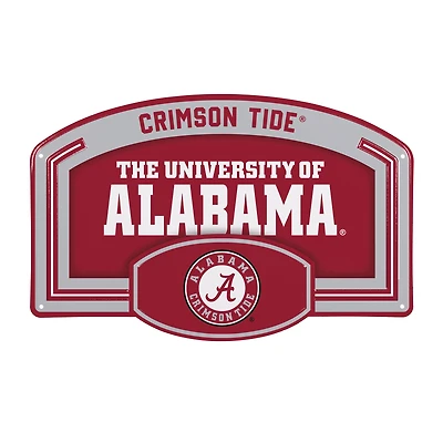 Alabama Crimson Tide 11" x 17" Embossed USA Steel Buckle Wall Sign