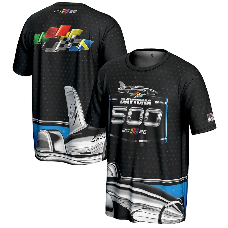 Men's ProSphere Black Daytona International Speedway 2026 500 T-Shirt