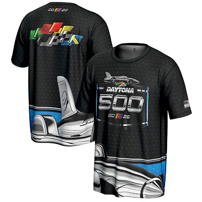 Men's ProSphere Black Daytona International Speedway 2026 500 T-Shirt