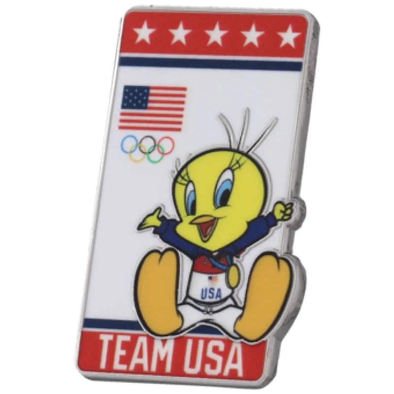 Team USA Looney Tunes Tweety Bird Lapel Pin