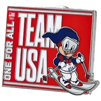 Team USA Porky Pig Lapel Pin