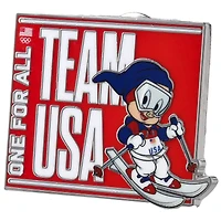 Team USA Porky Pig Lapel Pin