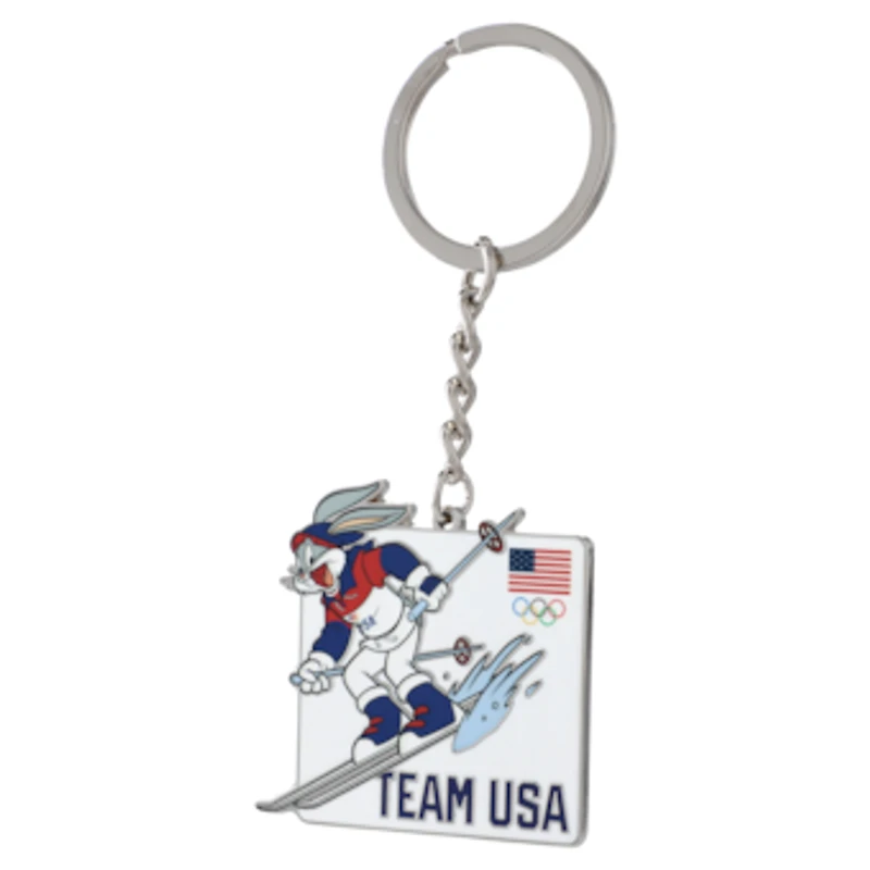 Team USA Bugs Bunny Keychain