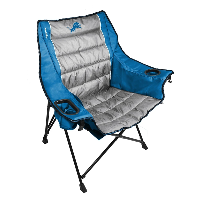 Kijaro Detroit Lions Quilted Club Pro Chair