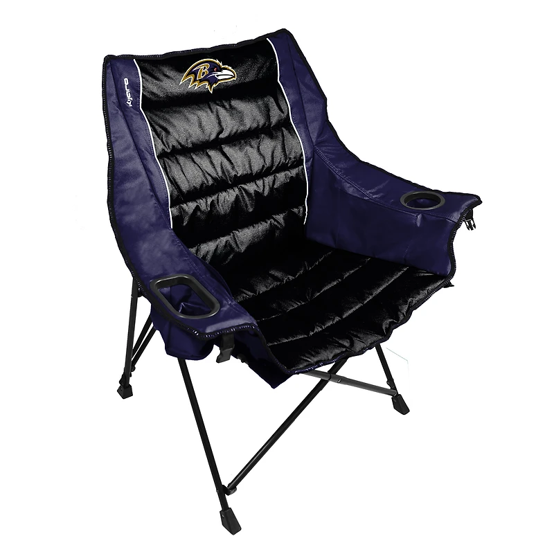Kijaro Baltimore Ravens Quilted Club Pro Chair