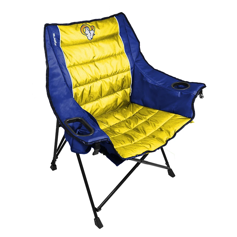Kijaro Los Angeles Rams Quilted Club Pro Chair