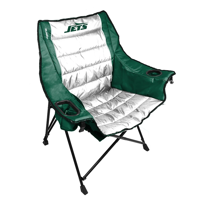 Kijaro New York Jets Quilted Club Pro Chair
