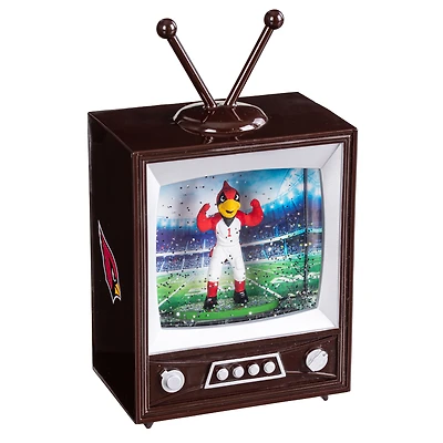 Arizona Cardinals 8" Vintage TV Water Globe Lantern with Mascot