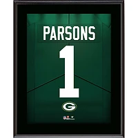 Micah Parsons Green Bay Packers 10.5" x 13" Jersey Number Sublimated Player Plaque