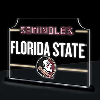 Florida State Seminoles 10" LED Tabletop Rectangle Fan Cheer Desklite Sign
