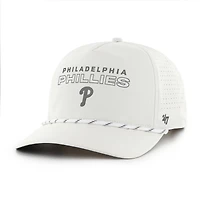 Men's '47  White Philadelphia Phillies Forward Vault Hitch Adjustable Hat
