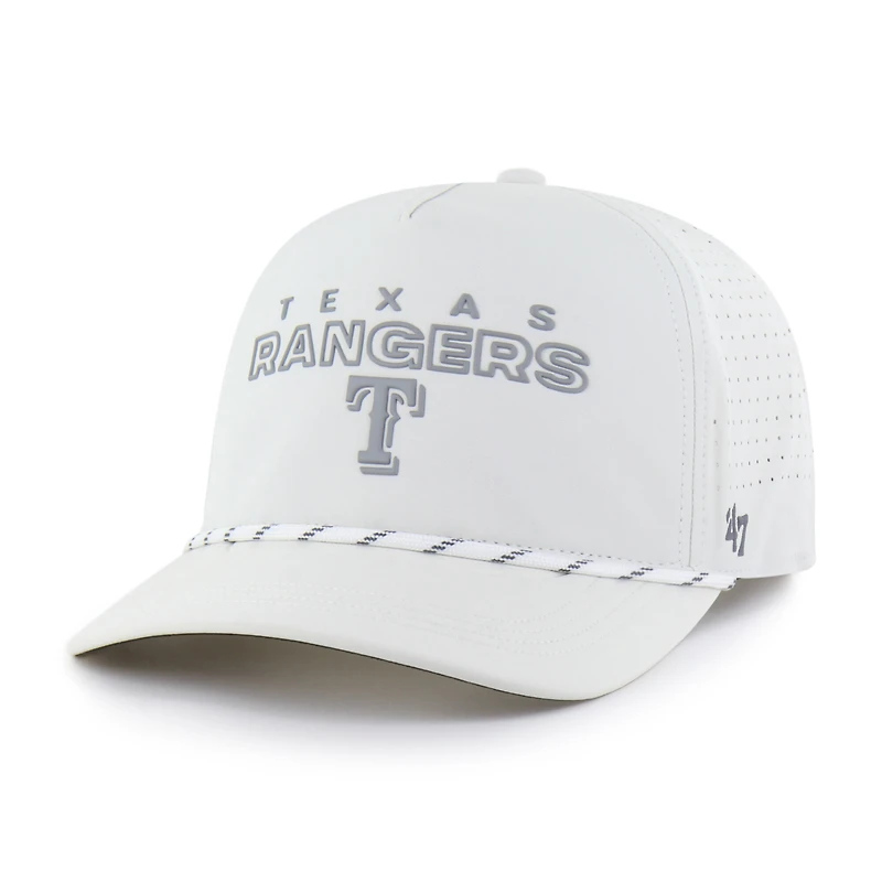 Men's '47  White Texas Rangers Forward Vault Hitch Adjustable Hat
