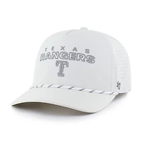 Men's '47  White Texas Rangers Forward Vault Hitch Adjustable Hat