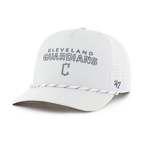 Men's '47  White Cleveland Guardians Forward Vault Hitch Adjustable Hat