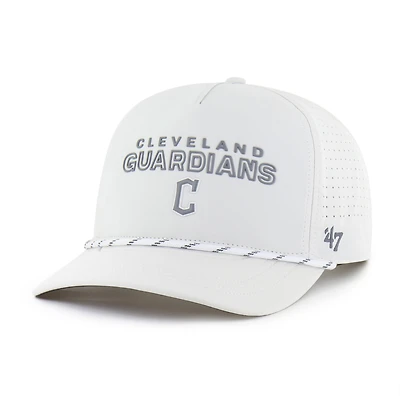 Men's '47  White Cleveland Guardians Forward Vault Hitch Adjustable Hat