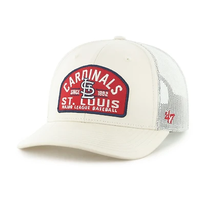 Men's '47 Cream St. Louis Cardinals Leland Adjustable Trucker Hat