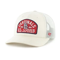 Men's '47  Cream St. Louis Cardinals Leland Adjustable Trucker Hat