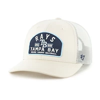 Men's '47  Cream Tampa Bay Rays Leland Adjustable Trucker Hat