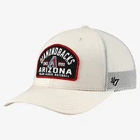 Men's '47  Cream Arizona Diamondbacks Leland Adjustable Trucker Hat