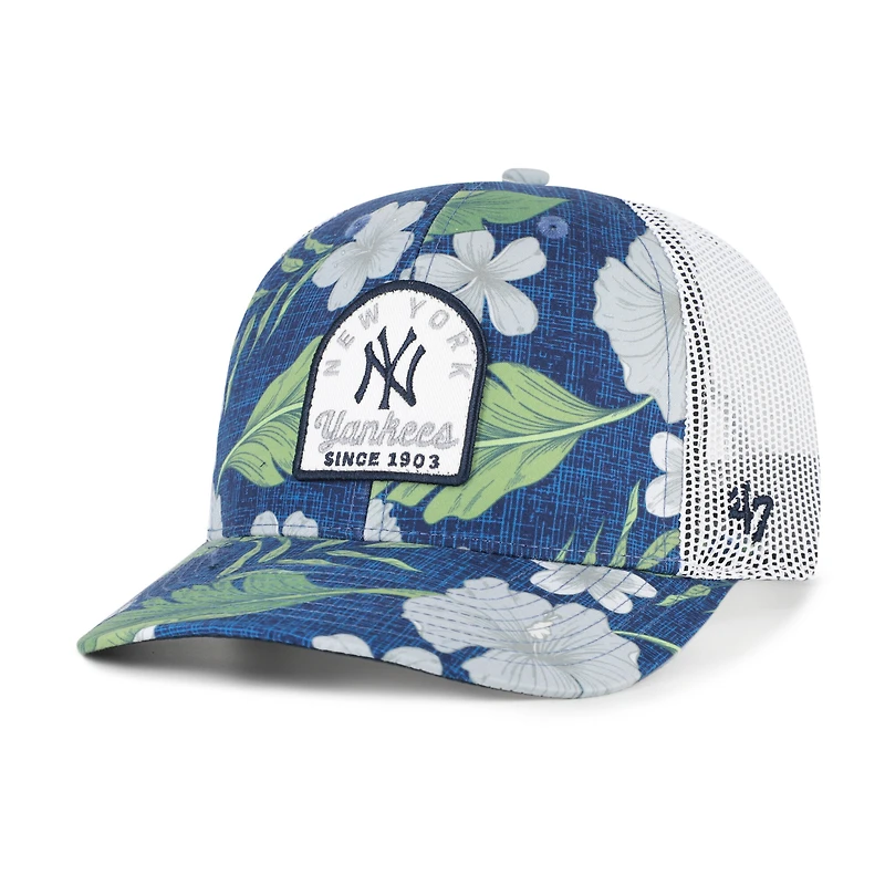 Men's '47  Navy New York Yankees Beachside Adjustable Trucker Hat