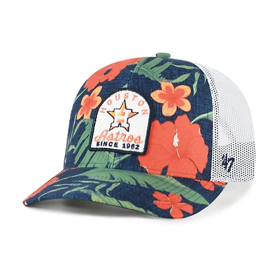Men's '47  Navy Houston Astros Beachside Adjustable Trucker Hat