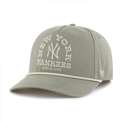 Men's '47  Olive New York Yankees Canyon Ranchero Hitch Adjustable Hat