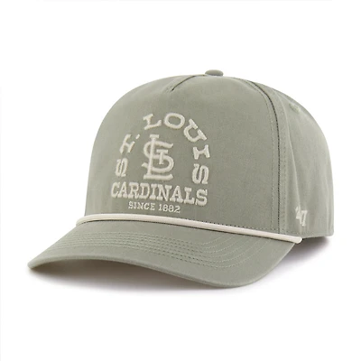 Men's '47 Olive St. Louis Cardinals Canyon Ranchero Hitch Adjustable Hat