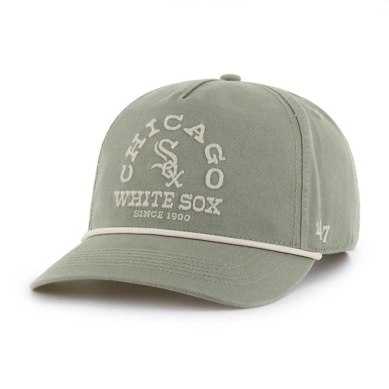 Men's '47  Olive Chicago White Sox Canyon Ranchero Hitch Adjustable Hat