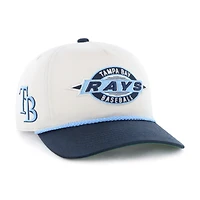 Men's '47  Natural Tampa Bay Rays Frame Out Hitch Adjustable Hat