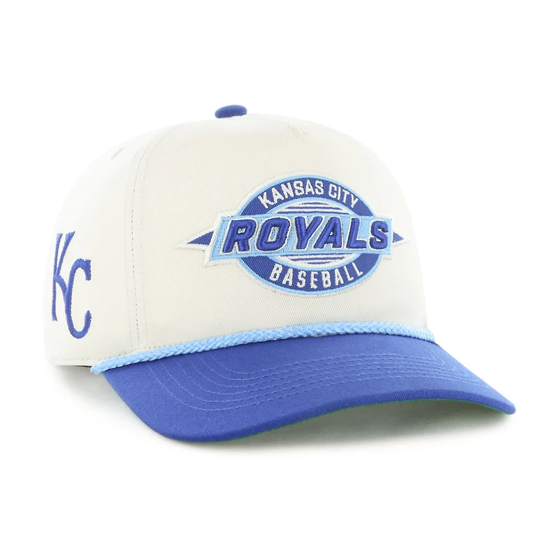 Men's '47  Natural Kansas City Royals Frame Out Hitch Adjustable Hat