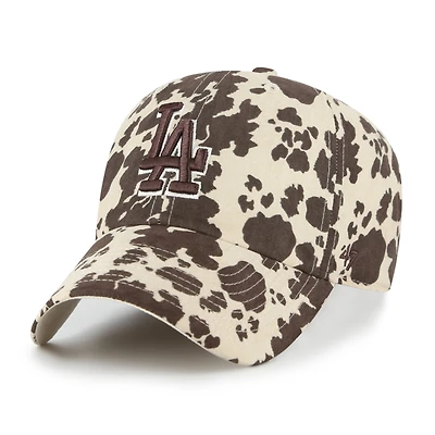 Women's '47 Natural Los Angeles Dodgers Bessie Clean Up Adjustable Hat