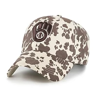 Women's '47  Natural Milwaukee Brewers Bessie Clean Up Adjustable Hat