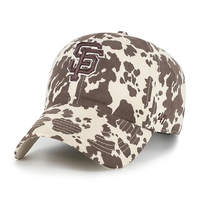 Women's '47 Natural San Francisco Giants Bessie Clean Up Adjustable Hat