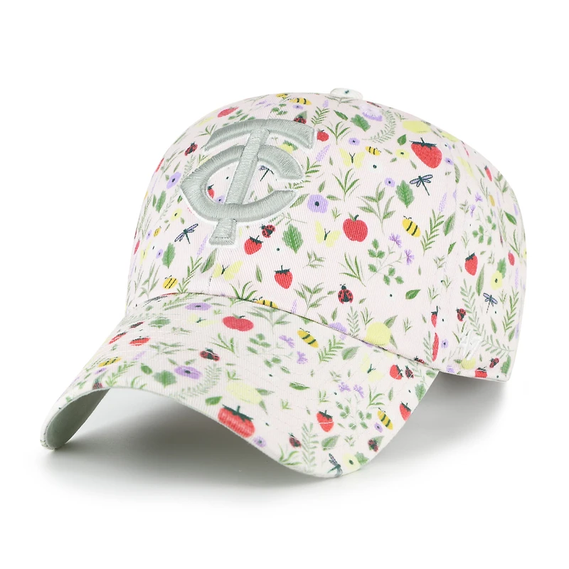 Women's '47  Light Pink Minnesota Twins Posey Clean Up Adjustable Hat